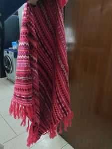 Hot Pink Poncho