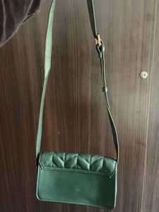 Van Heusen Green Crossbody Bag