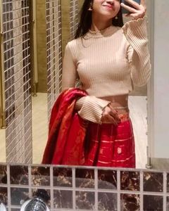 Ethnic Lehenga Choli with top