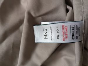 M&amp;S Egyptian Cotton Bedsheet (King)