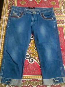 Designer Embellished Capri