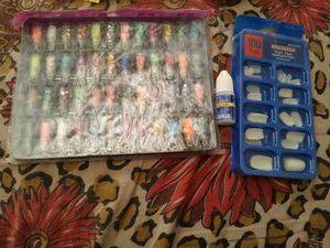 48 Pieces 3d Nail Art Set