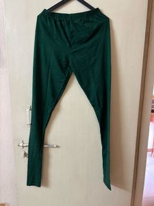 Dark Green Churidaar Legging