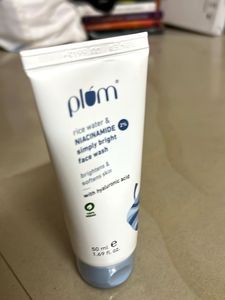 Plum Rice Water Face Wash 🩵