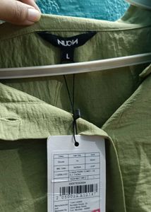Sage Green Crop Top