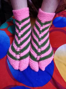 New Unused Handmade Woolen Socks