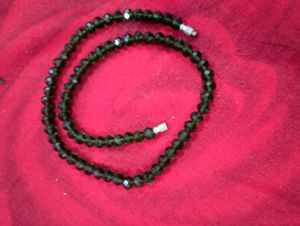 GreenEmrald Pearl  Stone Necklace
