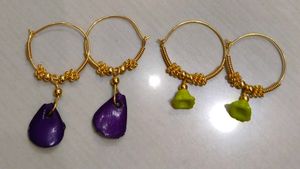 Hoop Dangle Earrings