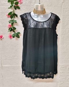Size M/ L🎁Buy 2 Get 1 Free 🎁Elegant Black Lace T