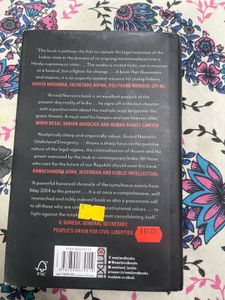 Arvind Narain Undeclared Emergency Book