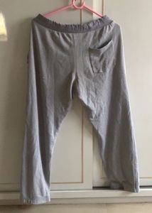 Gray Casual Pants
