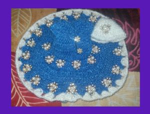 a beautiful laddu gopaal Dress