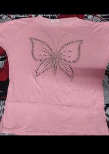 Combo Of 4 Tops And Tunics -Leaf Print V-Neck Top