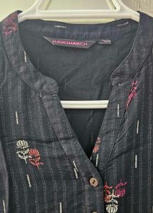 Floral Print Kurta