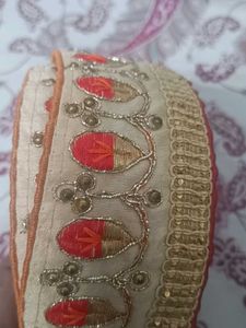 Embroidered Sari Border Trim