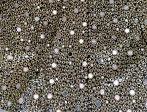 Black Semi-stitched Lehenga