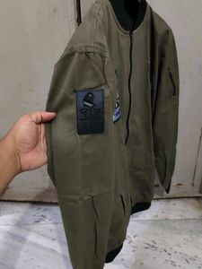 Stylish Olive Green Jacket