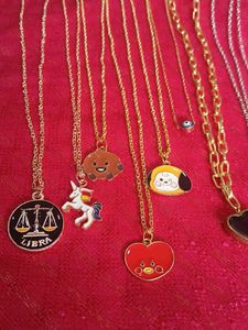 Set Of 11 Korean Chains @Rs.200