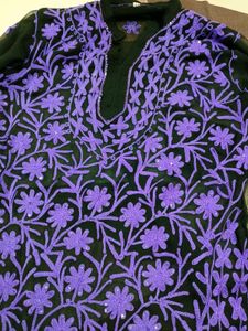 Elegant Embroidered Kurta