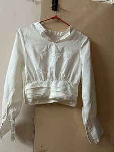 White formal Top