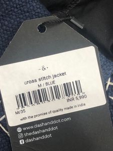 Dash &amp; Dot Stylish Denim Jacket Full Zip