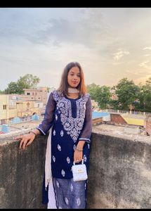 Chikankari Kurta And Plazoo