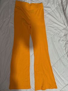 Yellow Ribbed Co-ord | H&amp;M | Size S