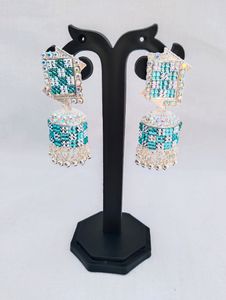 Purple Color Jhumka For Women