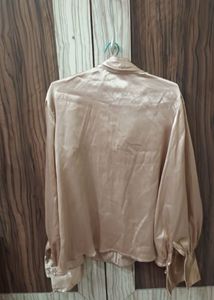 Elegant Tie Neck Blouse