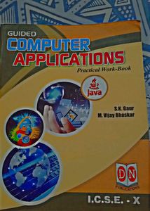 Guided COMPUTER APPLICATIONS practice Work Book