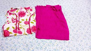 Floral Print Kurta
