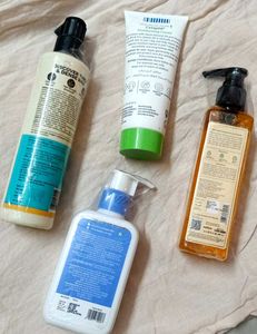 Facewash Cleanser Moisturizer Shampoo  Offer Sale