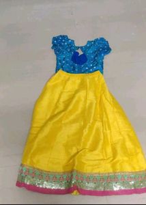Party Wear Lehenga Set For Kids