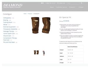 New Knee Balt M Size