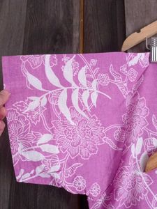 xxl Duppata Nighty purple cotton