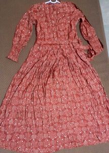 Floral Print Midi Dress