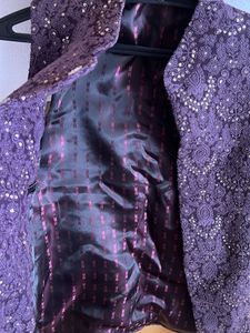 Lakhnavi festive jacket