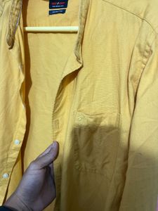 Mustard Cotton Shirt