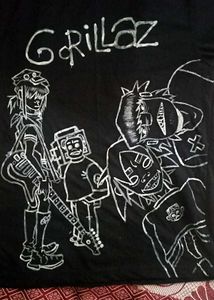 Punk Gorillaz Band tshirt