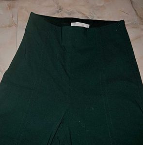 H&amp;M Green Formal Straight-leg Trousers