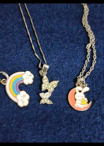 Cute Charm Necklace (Set Of 6)