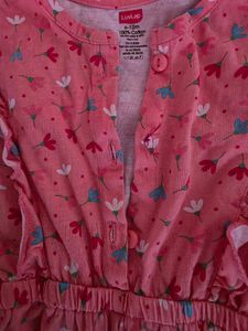 Luvlap Jumpsuit Baby Girl 6-12m