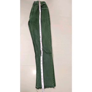 Green Denim Jeans