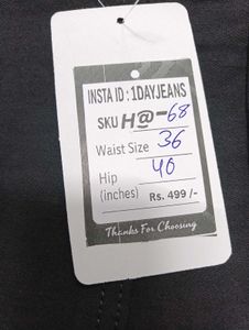 H@68 Size-36 (Sale) Latest Ladies high waist Jeans