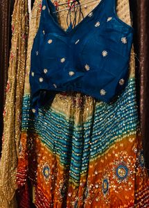 Bandhini Lehenga Choli Set