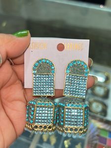Woman Jhumka