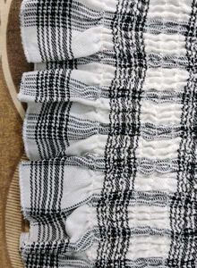 Plaid Ruffle Crop Top