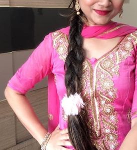 Beautiful Chanderi Silk Stitched Kurta