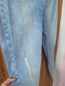 Dnmx Lightly Washed Blue Jeans