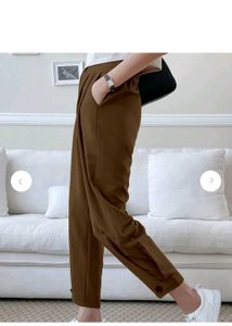 Korean Brown Trousers
